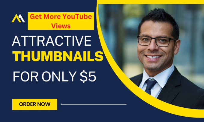 Gig Preview - Design an outstanding youtube thumbnail within 24 hours