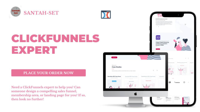 Gig Preview - Design clickfunnels 2 0 kajabi, landing page, gohighlevel and sales page