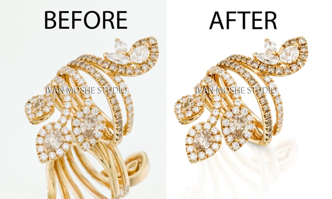 Gig Preview - Do professional jewelry photo retouching in photoshop