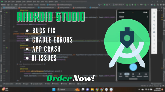 Gig Preview - Fix bugs and errors in your android studio app