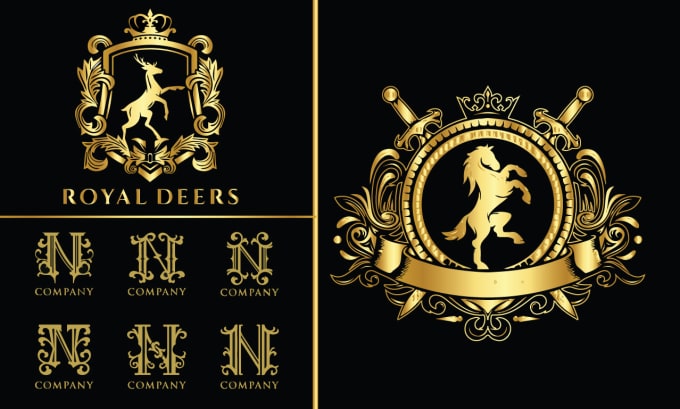 Gig Preview - Create family crest, heraldic logo or coat of arms