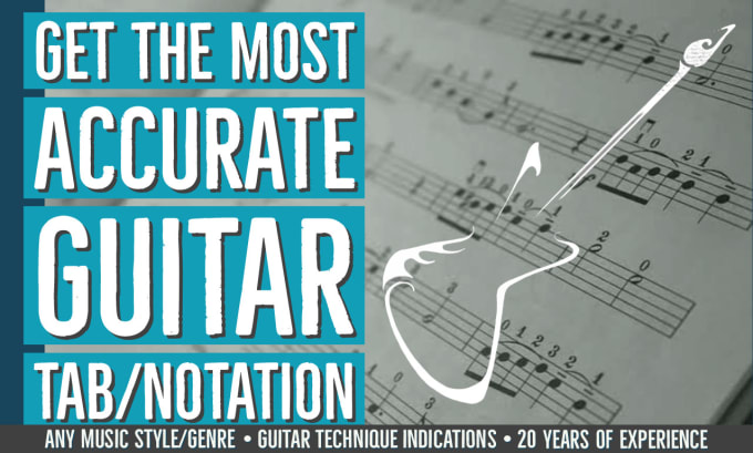 Bestseller - get the most accurate guitar transcription in PDF, guitar pro, video