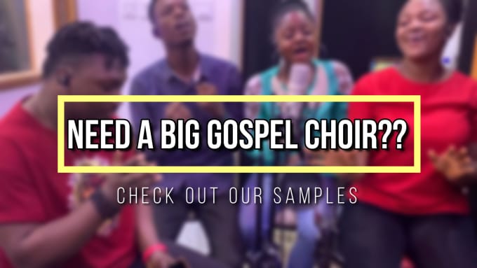 Gig Preview - Add a big choir or background vocals to your song