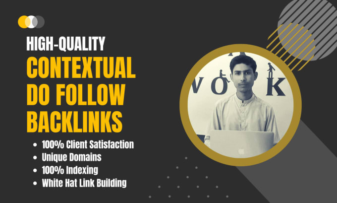 Gig Preview - Create contextual do follow backlinks on DR 80 to 90 sites