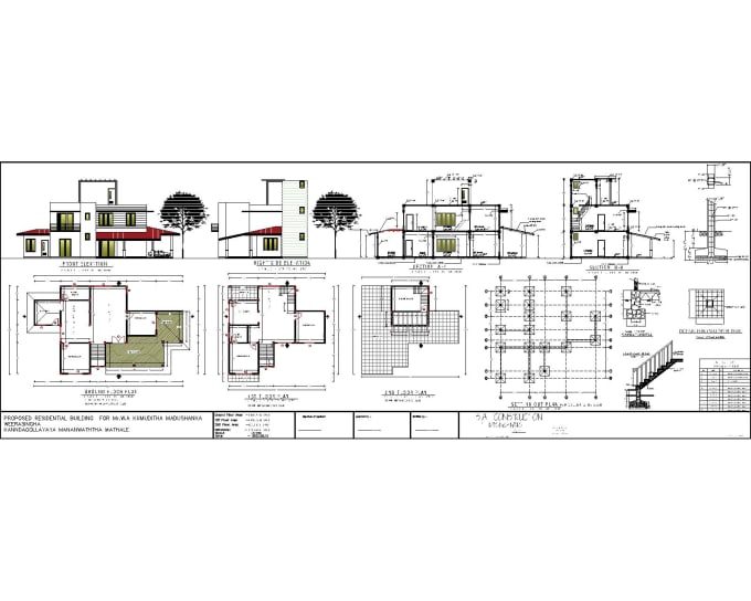 Gig Preview - Draw 2d and 3d house plans