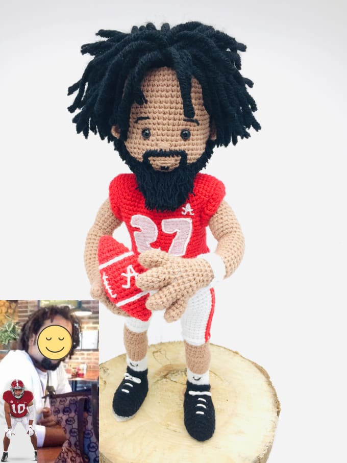 Gig Preview - Craft custom crochet amigurumi art dolls