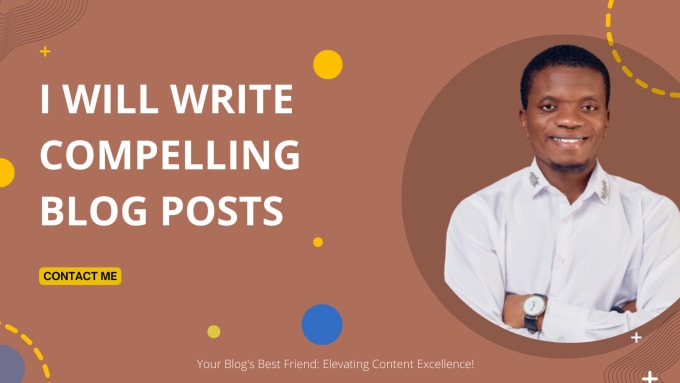 Gig Preview - Write engaging blog posts