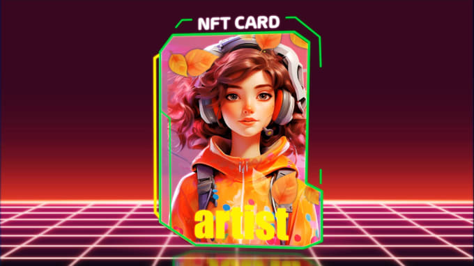 Gig Preview - Create nft membership card, 3d nft card, and trading cards