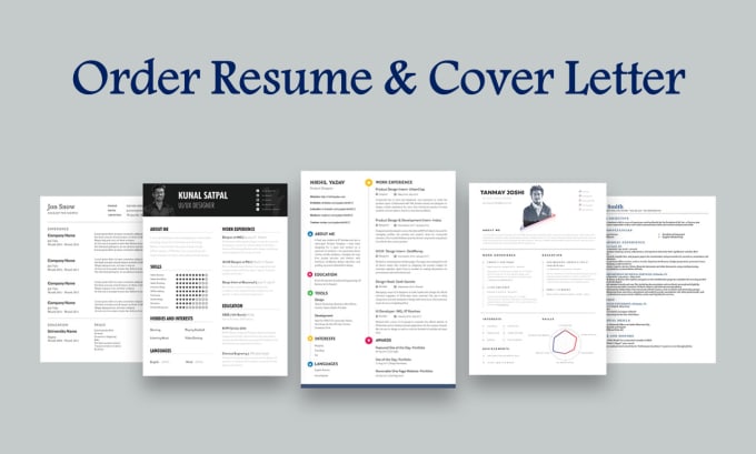 Gig Preview - Do 24 hours professional resume design and cover letter service