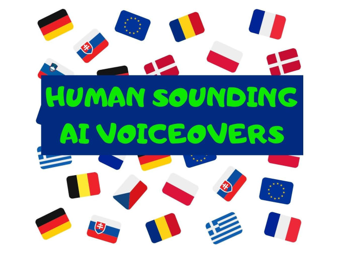 Bestseller - do human like ai voice overs, single or multiple speakers or conversation style