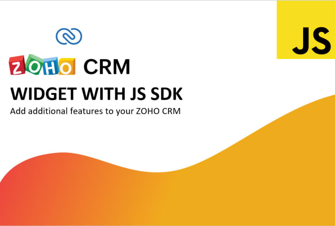 Gig Preview - Create zoho CRM widget and extension