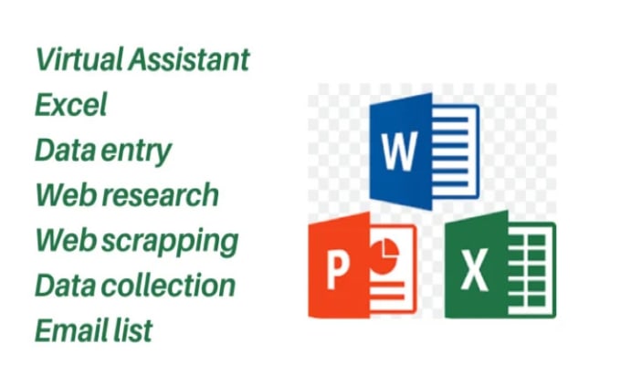 Gig Preview - Do excel data entry for web scraping or find emails address