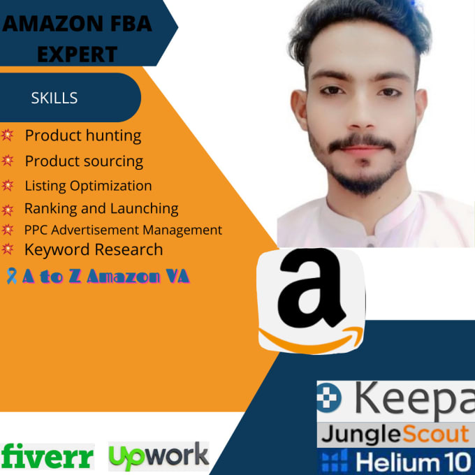 Gig Preview - An expert amazon virtual assistant, amazon fba consultant