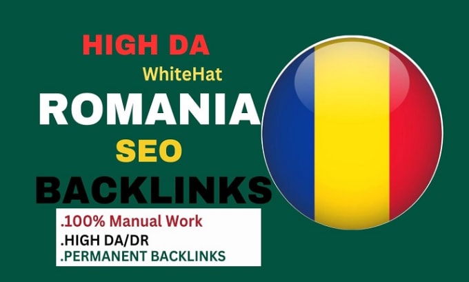 Gig Preview - Do high authority romania seo backlinks white hat romanian manual linkbuilding