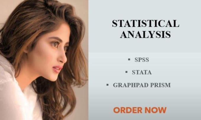 Gig Preview - Do statistical analysis through stata,spss, graphpad prism