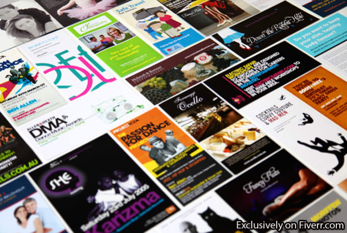 Gig Preview - Do high quality flyers or label design service