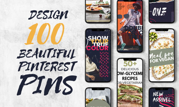 Gig Preview - Design 100 professional pinterest pins