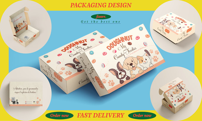 Bestseller - do unique packaging design mailer box design and product box design