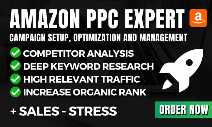 Gig Preview - Setup, optimize and manage amazon PPC campaign advertising