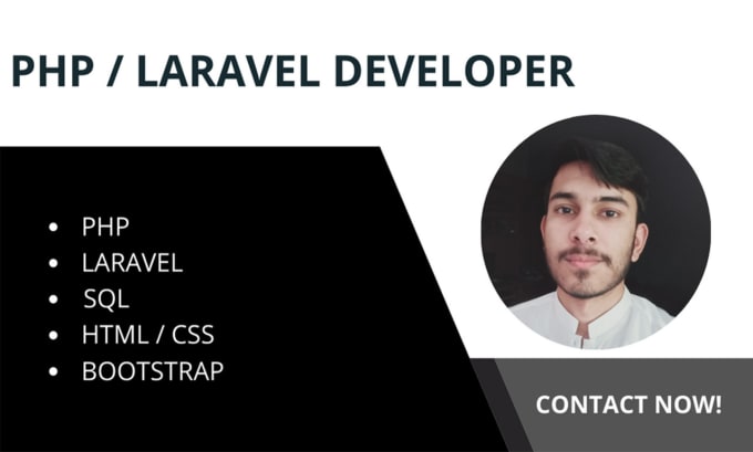 Gig Preview - Be your PHP or laravel developer and designer