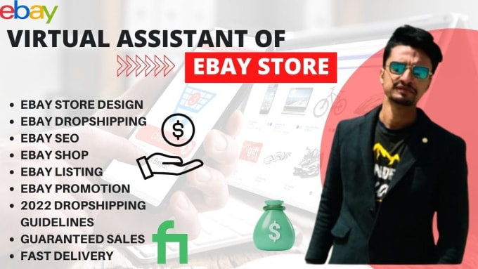 Gig Preview - Be your ebay dropshipping vitual assistant, ebay store dropshipping va