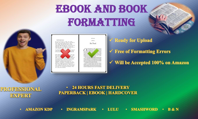 Bestseller - do kindle ebook, book proofreading, and formatting for amazon KDP