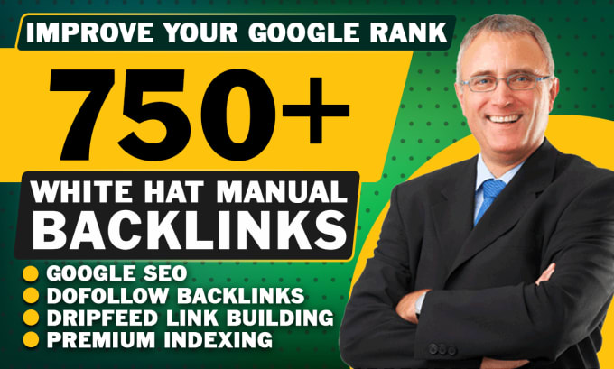 Gig Preview - High quality dofollow SEO backlinks manual link building for google top ranking