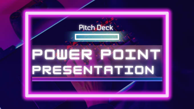 Gig Preview - Design a professional pitch deck powerpoint presentation