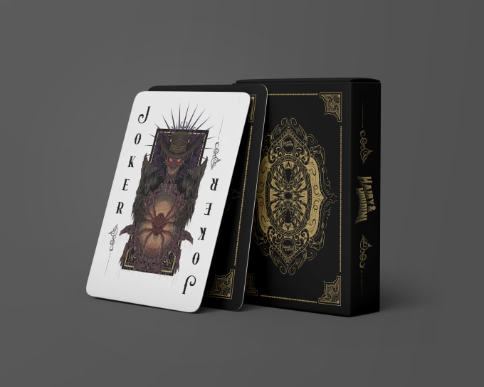 Gig Preview - Design unique playing cards, custom cards