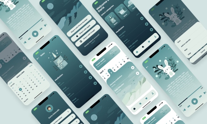 Gig Preview - Do UX UI design for your website design or mobile app design