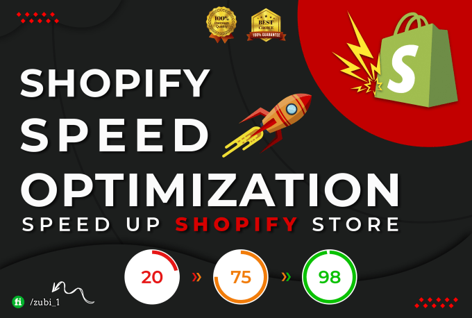 Gig Preview - Do shopify speed optimization and increase your store speed