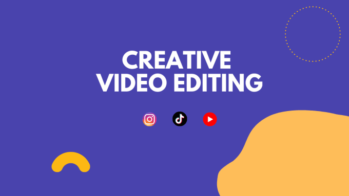 Gig Preview - Creative and professional video editing for your project