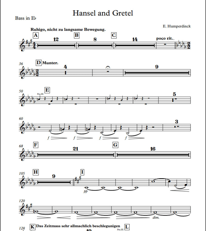 Gig Preview - Transcribe parts from a score