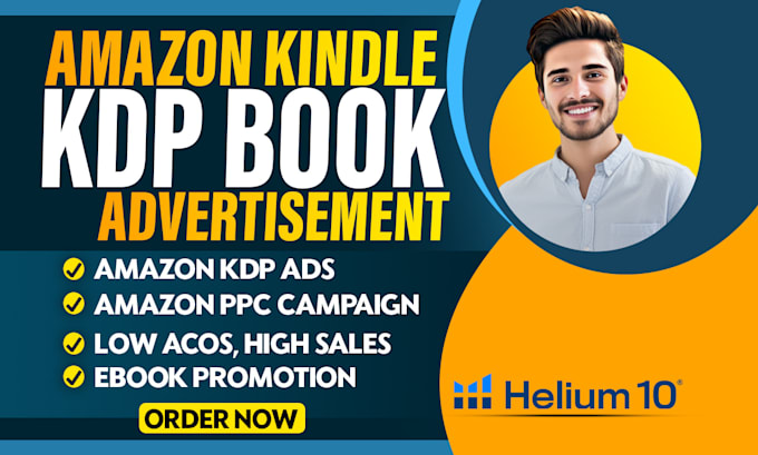 Gig Preview - Book promotion and ebook marketing using amazon KDP ads