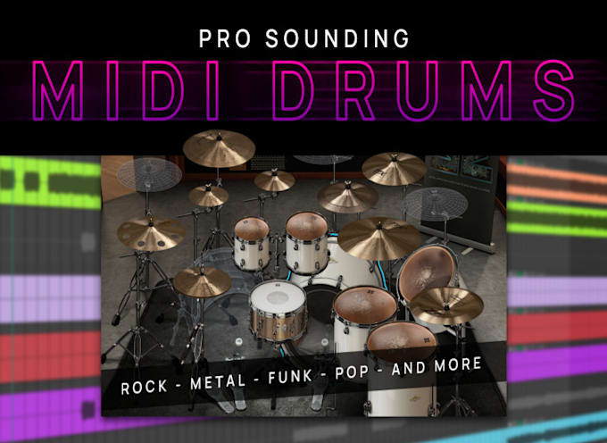 Gig Preview - Program quality midi drums for your song