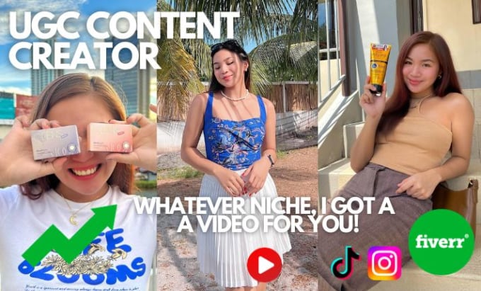 Gig Preview - Do ugc content for instagram, fb reels, and tiktok videos