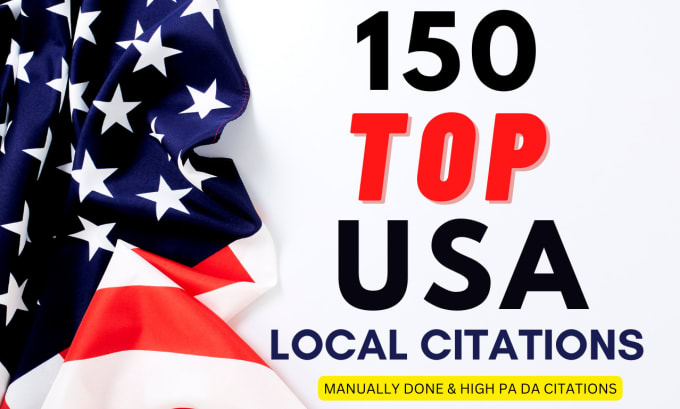 Gig Preview - Do top 150 USA local citations and directory submission