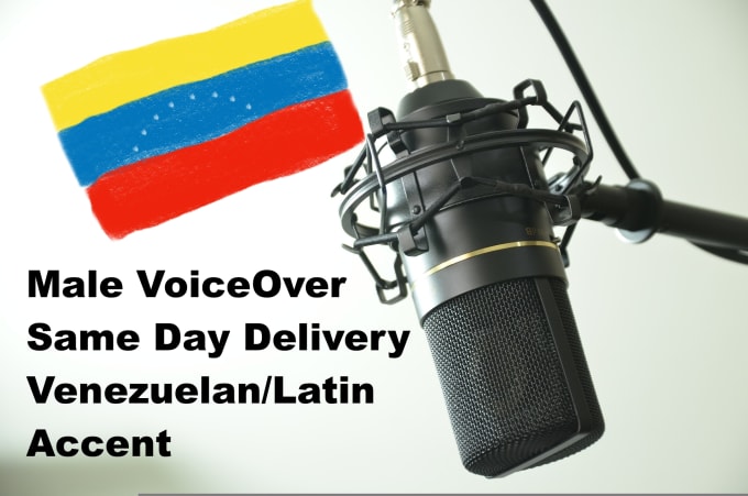 Gig Preview - Record voiceover with latin accent