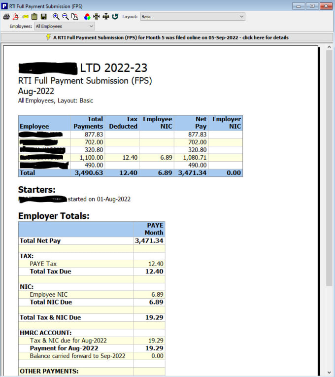 Gig Preview - Do payroll for all type of UK clients