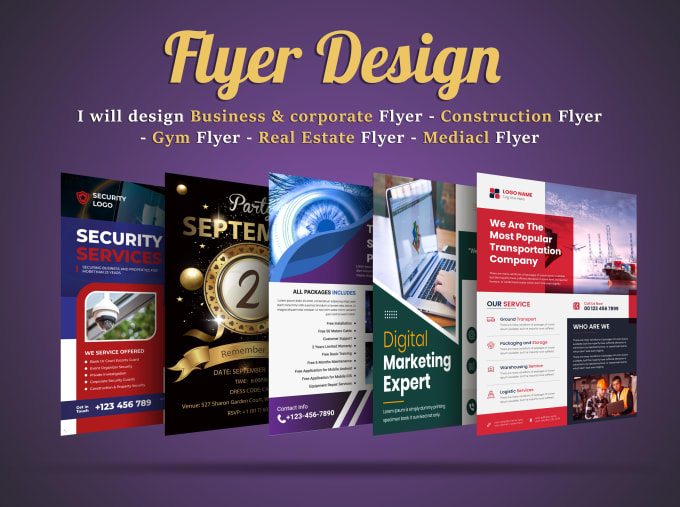 Gig Preview - Design your business flyer, poster, brochure