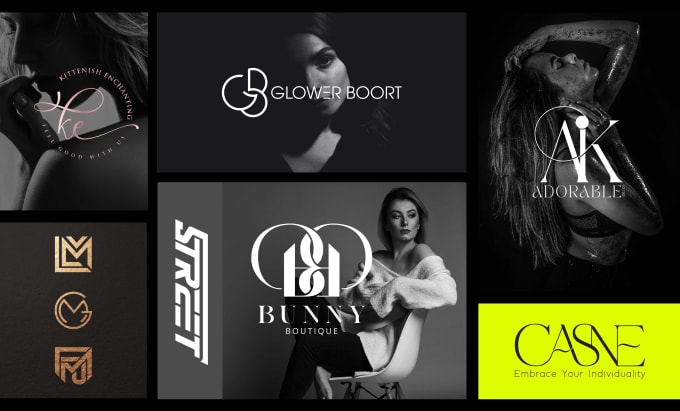 Gig Preview - Do luxury clothing fashion cosmetics beauty logo design