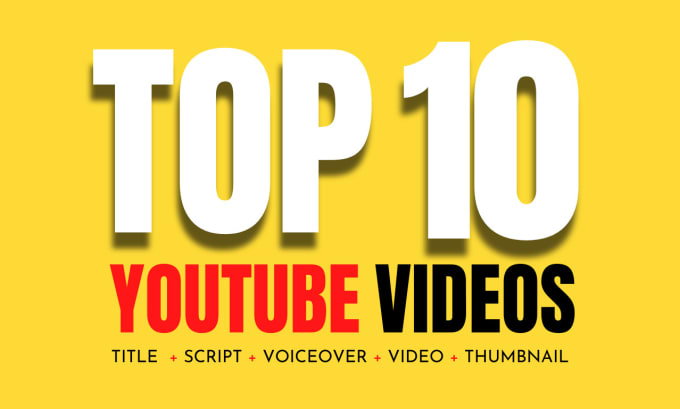 Bestseller - create top 10 cash cow faceless videos and cash cow youtube automation channel