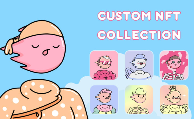 Bestseller - create custom doodle nft collection