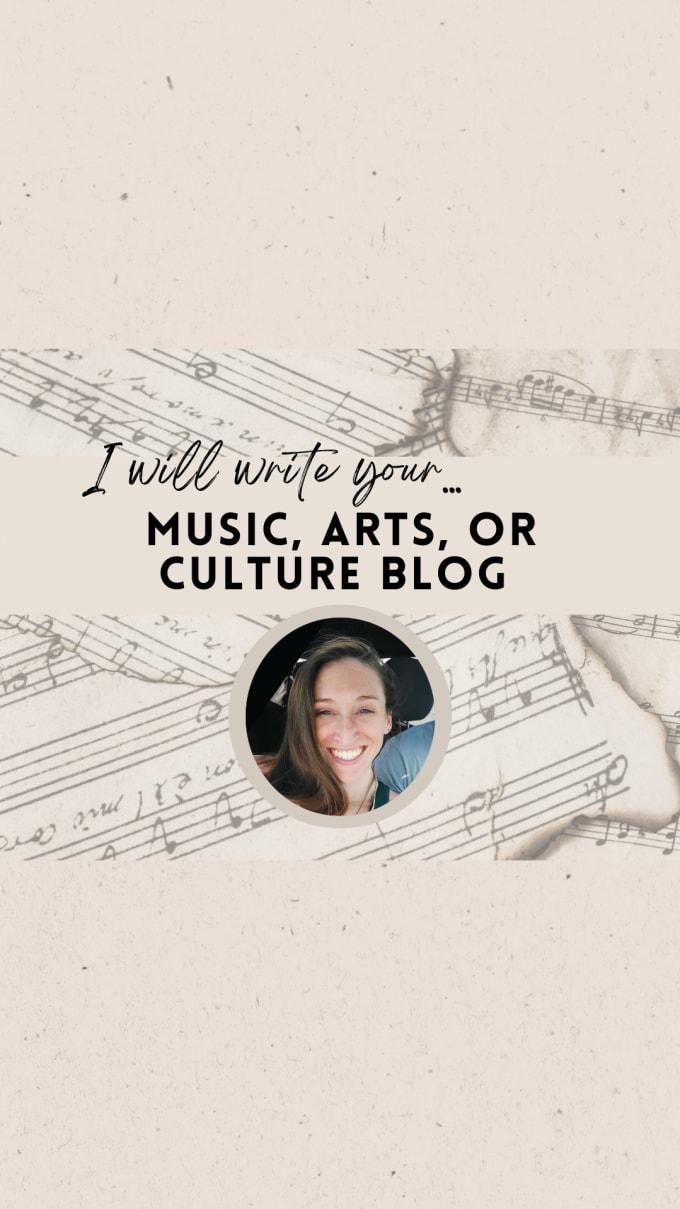 Gig Preview - Write for your music, arts, or culture blog