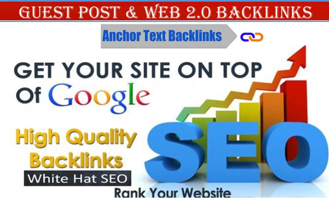 Gig Preview - Do guest post and web 2 0 anchor text backlink