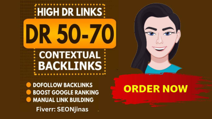 Bestseller - build high da white hat contextual seo dofollow backlinks manually