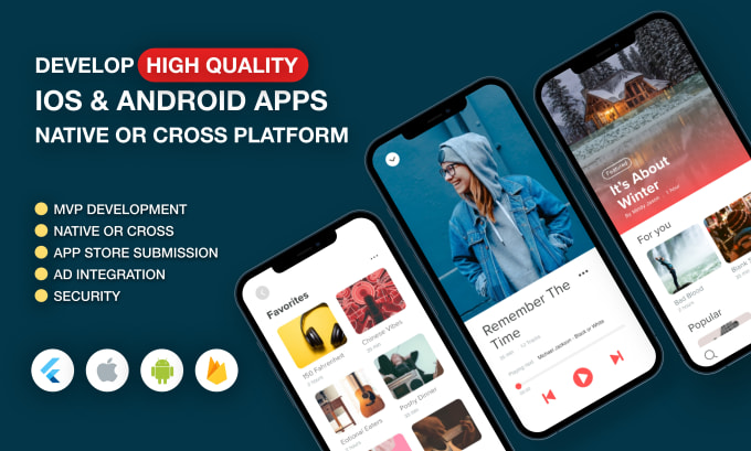 Bestseller - develop ios and android apps native or cross platform