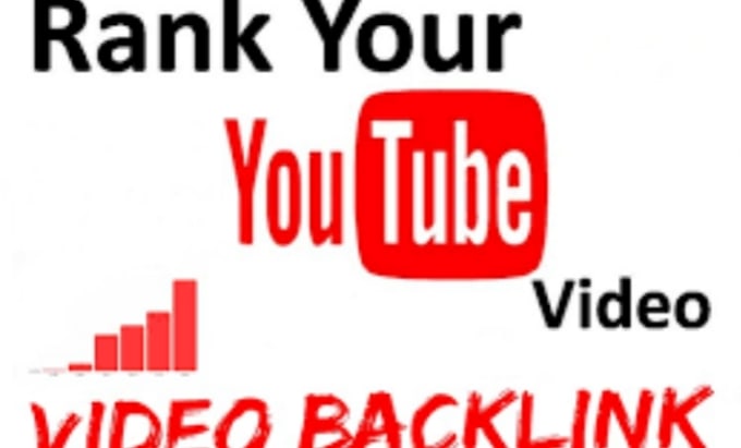 Gig Preview - Do organic youtube channel SEO ranking website link dofollower backlink