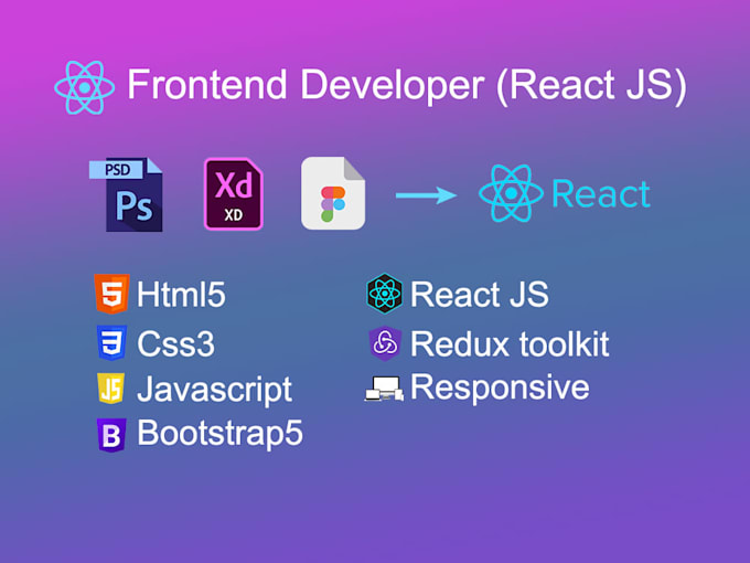 Bestseller - be your frontend react developer