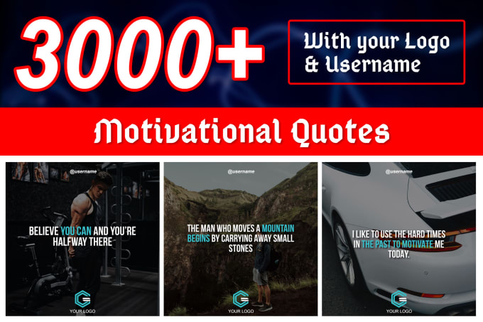 Gig Preview - Design 3000 business motivational HD image quotes